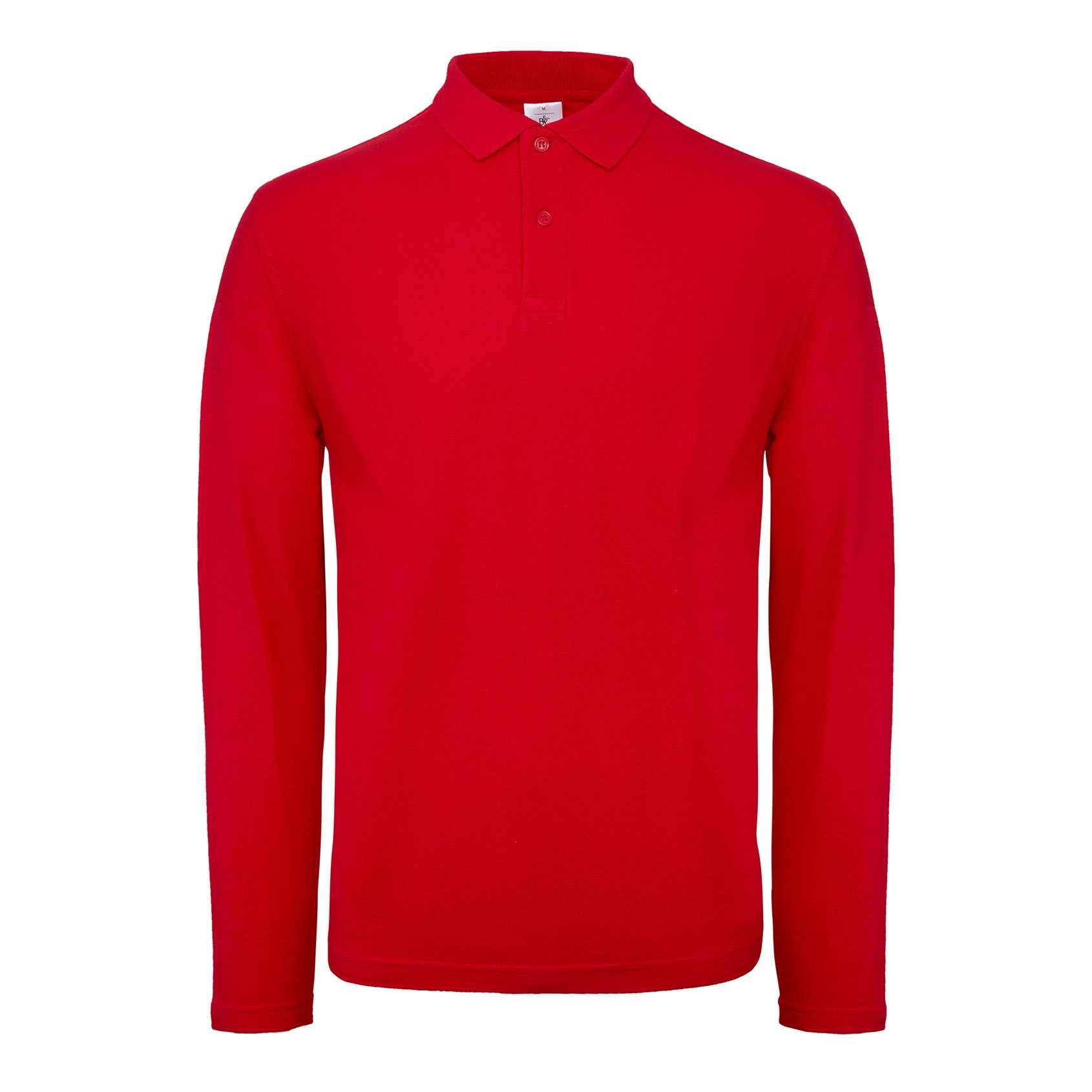 Long Sleeve Polo Unisex B&C – Tacticals.be
